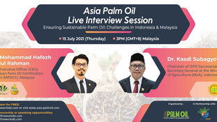 Asia Palm Oil Magazine Live Interview Session on 15th July 2021