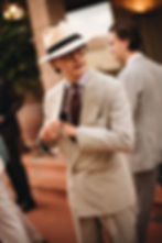 Pitti Uomo 104 Outfit. Cotton seersucker suit from The Anthology amongst other pieces.
