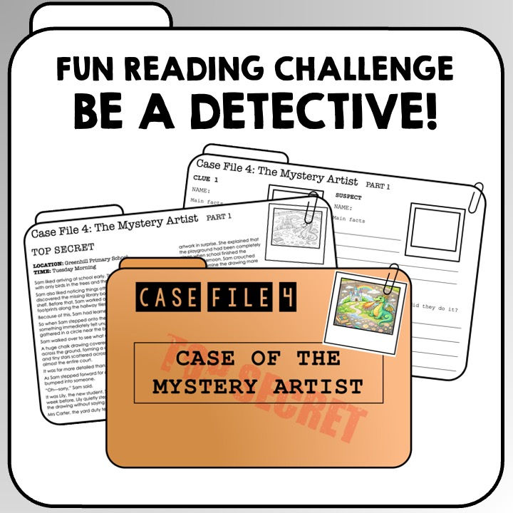 Thumbnail: Detective Reading 4 - Making Predictions + Inferences + Summarizing Work