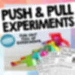 The range of resources included in the Push and Pull - Unit of Fun at Sherbert Learning