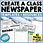 Thumbnail: Create a Class Newspaper - EDITABLE Templates + Graphic Organizers + Article