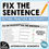 Thumbnail: Fix the Sentence Worksheets - Sentence Writing Practice - Revising & Editing