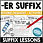 Thumbnail: -ER Suffix - Reading Passages & Follow Up Activities - Suffixes Worksheets