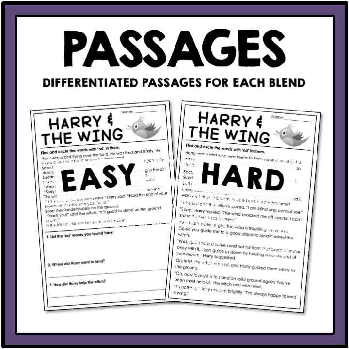 Thumbnail: Ending Blends Worksheets Final Blends Worksheets st sk sp nd nt nk mp rd ld lp