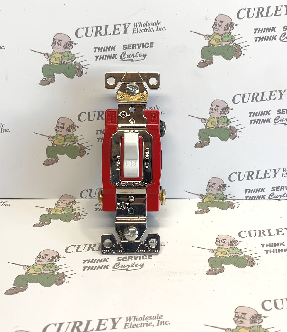 Thumbnail: Arrow Hart AH1222W industrial grade toggle switch