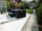 Landscape garden design Leeds ideas and inspiration beautiful back garden with new patio seating area and new lawn