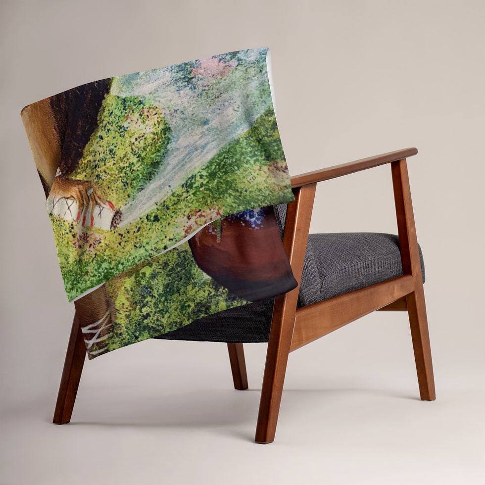 SMUDGE YOU! Throw Blanket