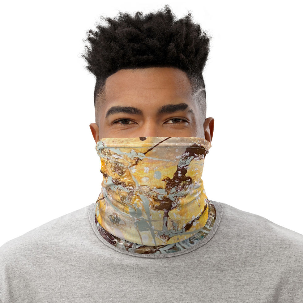 PRESTO ABSTRACT Unisex Neck Gaiter