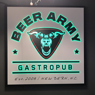 Beer Army Indoor Sign