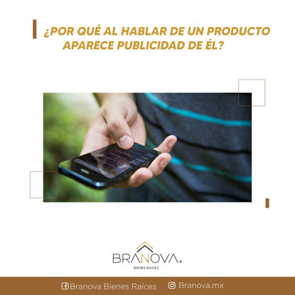 ¿POR QUÉ AL HABLAR DE UN PRODUCTO APARECE PUBLICIDAD DE ÉL?