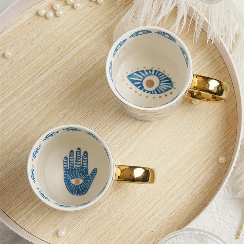 Miniatura: Hand Evil Eye Porcelain Dishware
