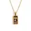 Miniatura: Tarot Pendants Necklace 18k Gold Plated Stainless Steel