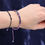 Miniatura: Zodiac Crystal Candle with Gemstone Bracelet - Aquarius