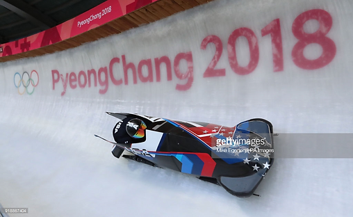 Pelly S Bobsled Graphics Tear Down The Ice At The 2018 Winter Olympics