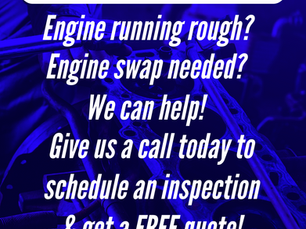 Engine Troubles?