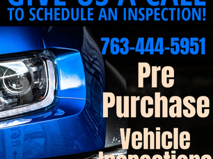 Pre Purchase Vehicle Inspections