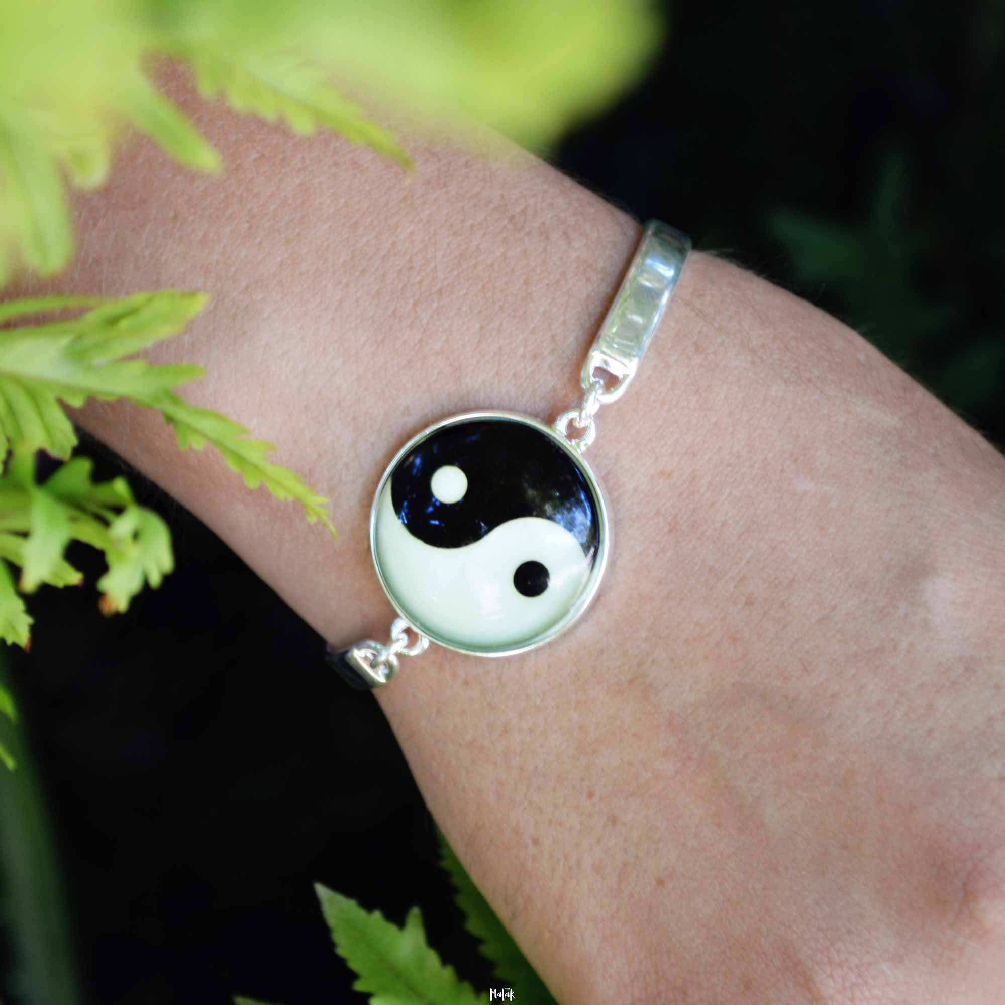 PULSERA LUMINISCENTE YIN-YANG