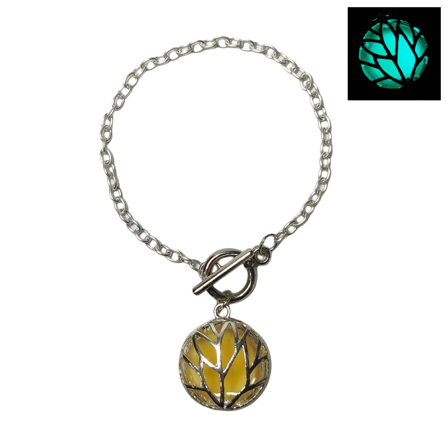 PULSERA ÁRBOL AQUA