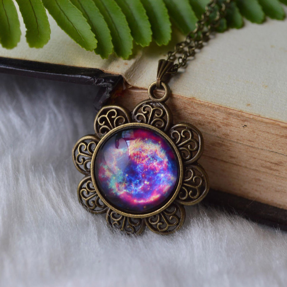 Miniatura: COLLAR MANDALA + NEBULOSA A