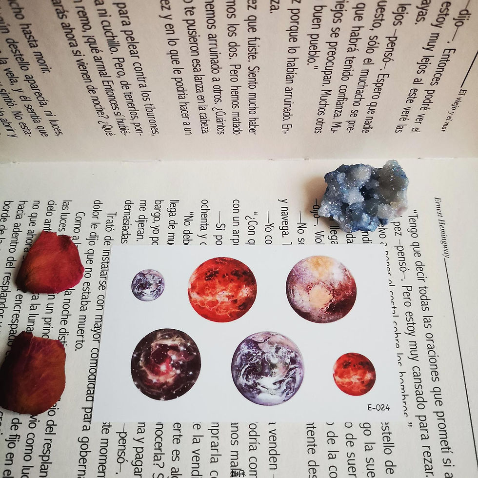 Miniatura: TATUAJE TEMPORAL PLANETAS
