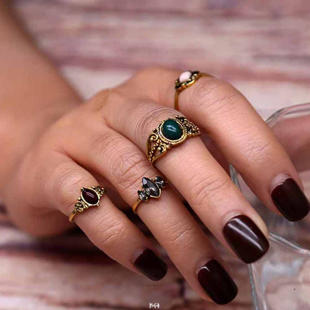 SET DE ANILLOS VINTAGE