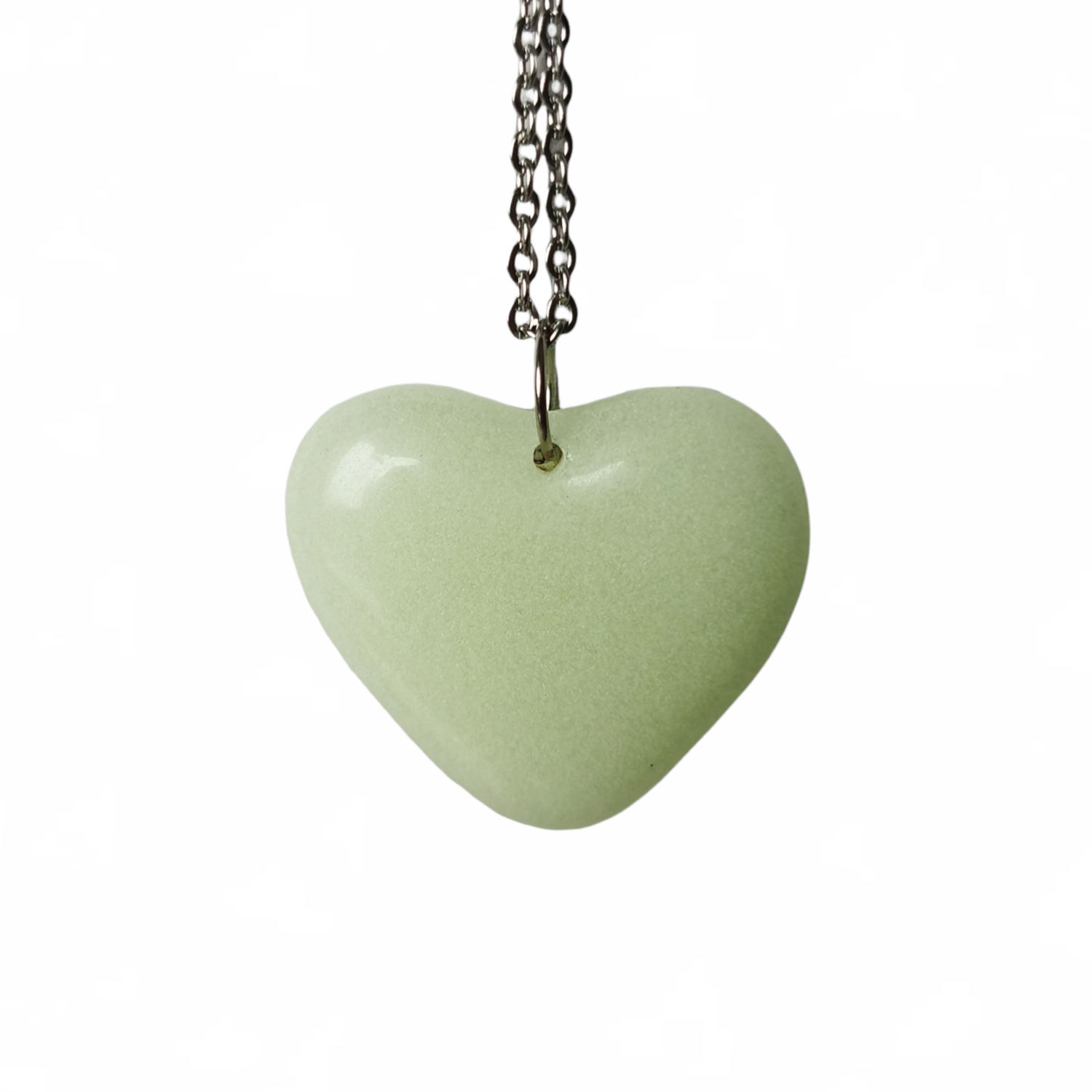 COLLAR LUMINISCENTE CORAZÓN