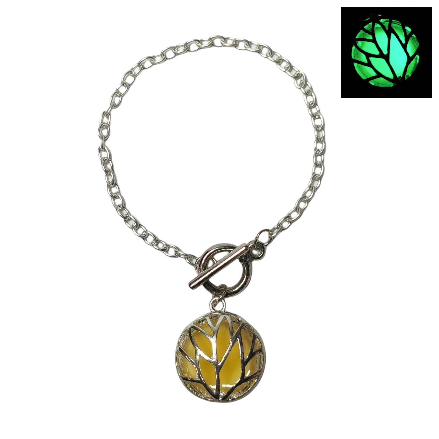 PULSERA ÁRBOL VERDE