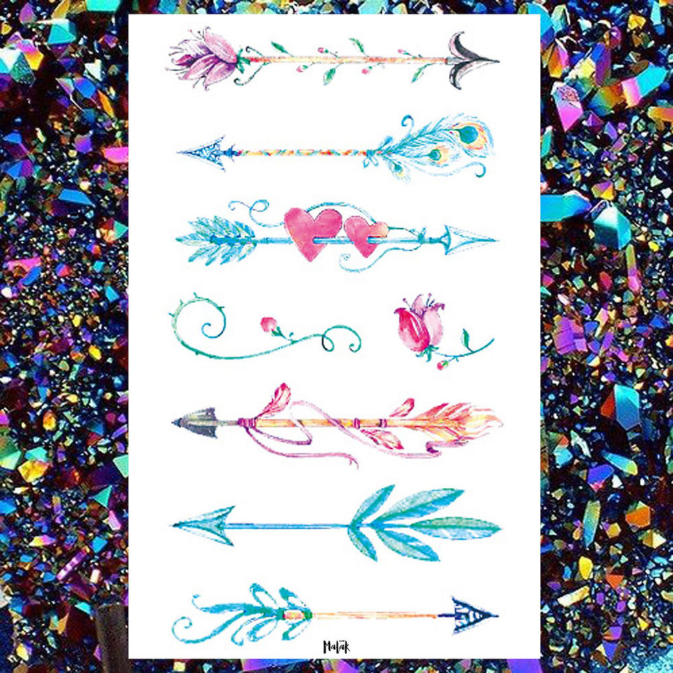Miniatura: TATUAJE TEMPORAL ARROWS