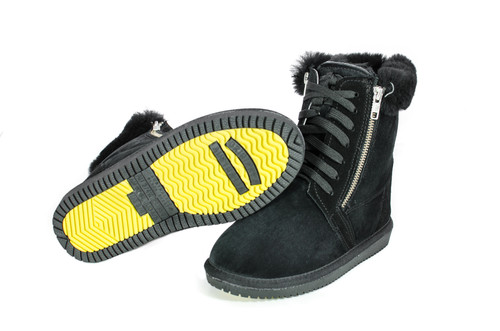 Original UGG Australia Black Mid Zipper | Original Ugg New