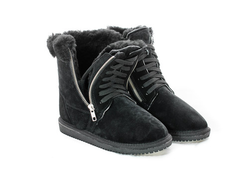 Original UGG Australia Black Mid Zipper | Original Ugg New