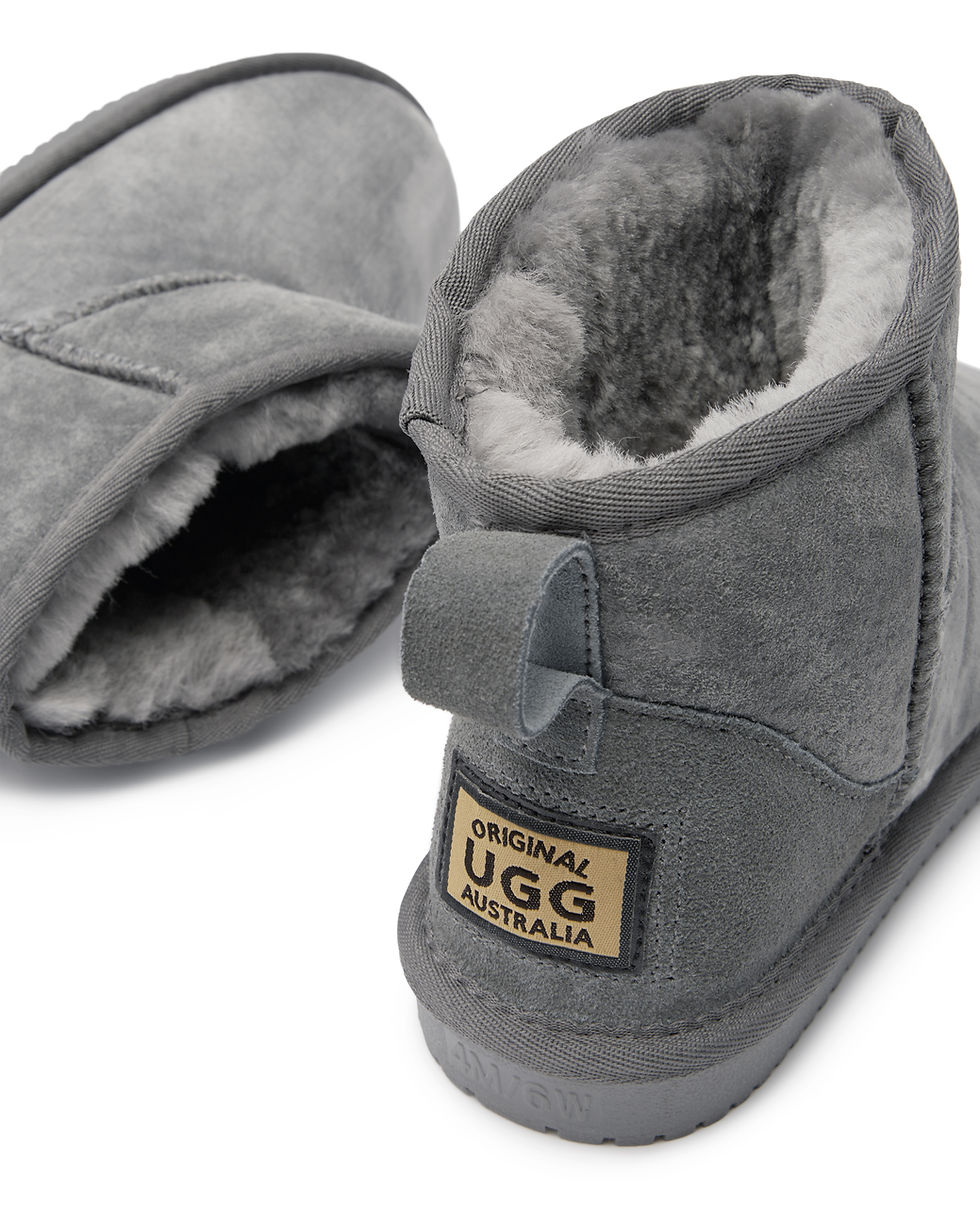 Thumbnail: Original UGG Australia Grey Mini Plain