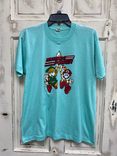 ヴィンテージ　スーパーマリオ ファイヤー Nintendo シャツ Vintage Nintendo Power Mario Zelda Original Screen Stars TShirt