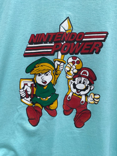 Vintage Nintendo Power Mario Zelda Original Screen Stars TShirt