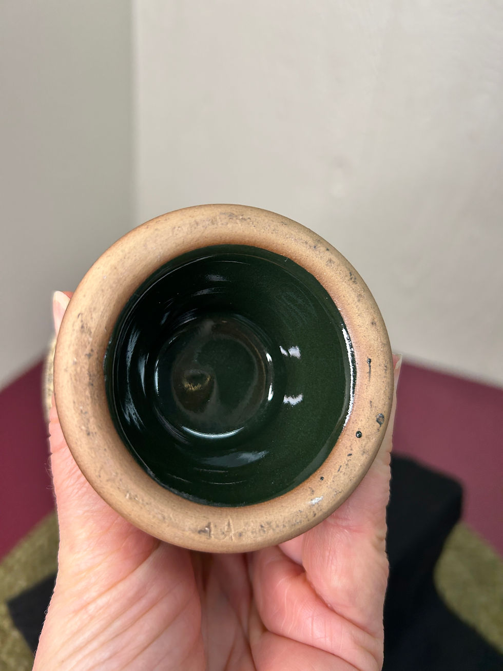Thumbnail: Michigan Renaissance Festival Stoneware Goblet Chalice Feast of Fantasy 2009