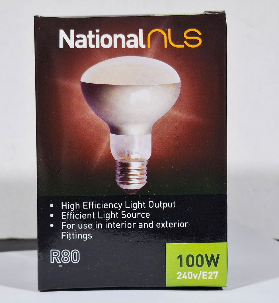 Thumbnail: 4 x 100W Incandescent R80 Reflector Light Globes Bulbs Screw E27 Dimmable ES