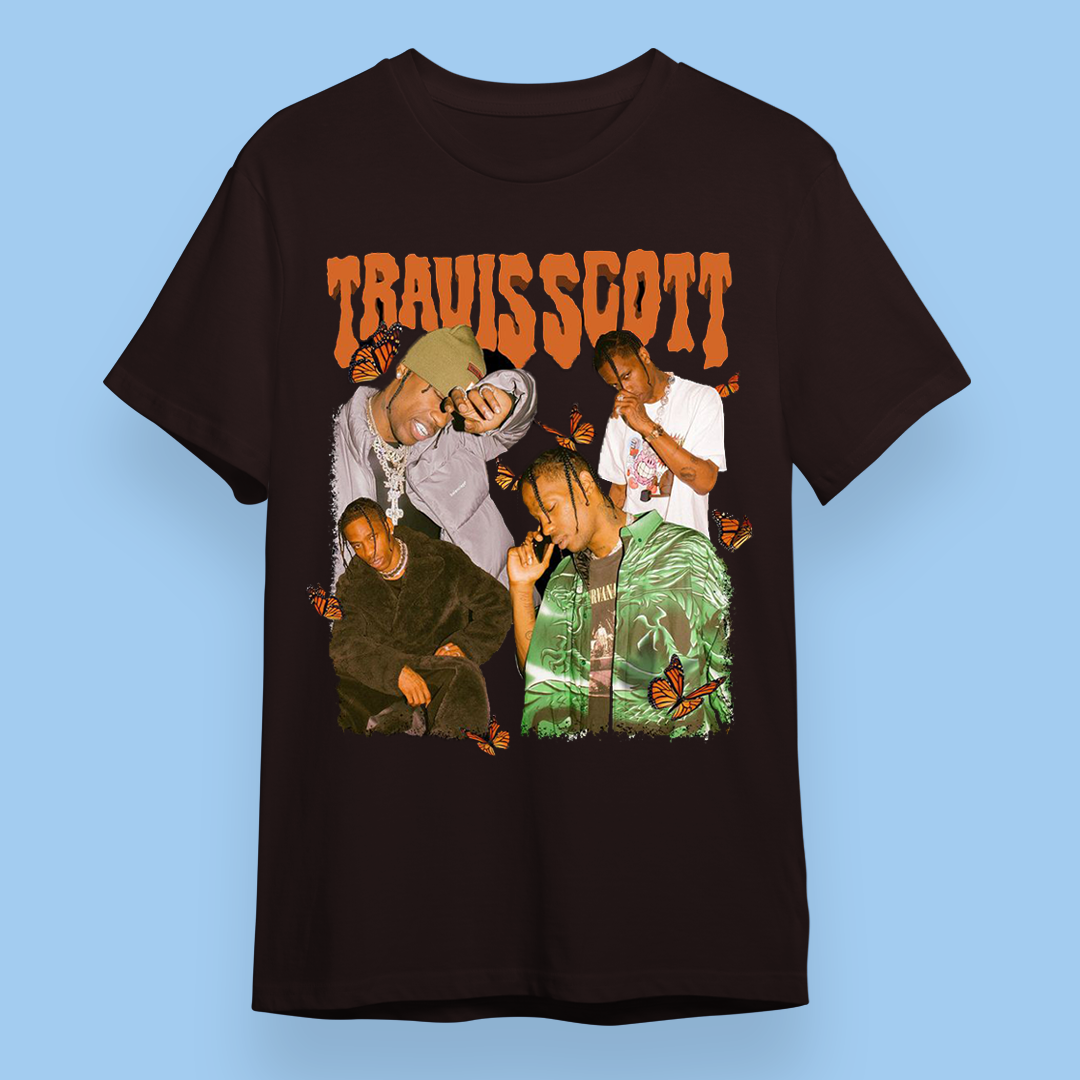 travis scott by a thread tee