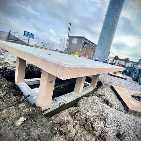 Modular Platforms made out of Precast Concrete