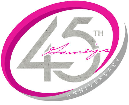 45th Gainey's anniversary logo