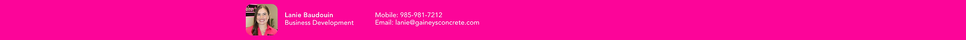 Lanie Baudouin Contact Info