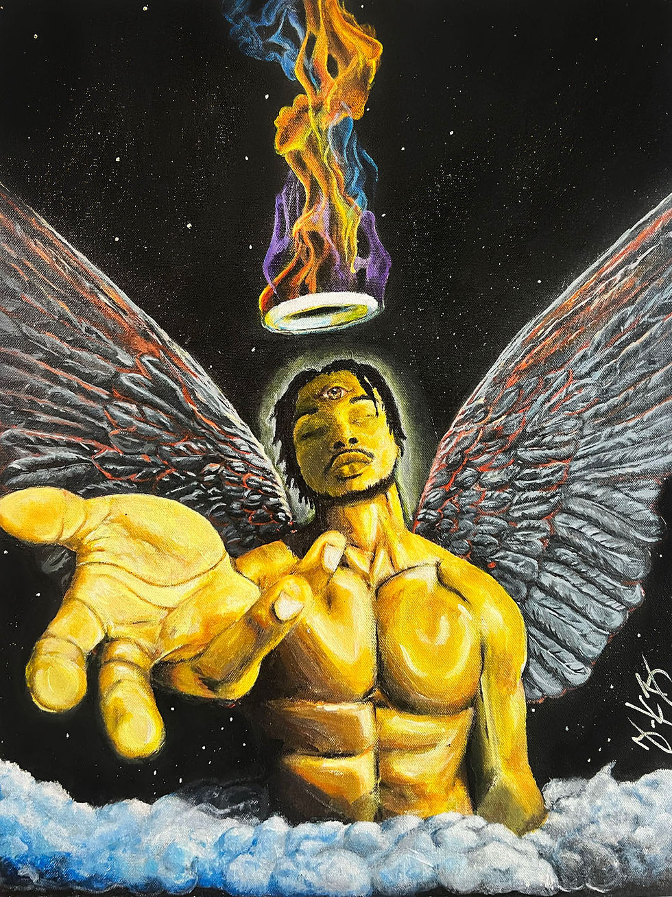 Spiritual Duality Print