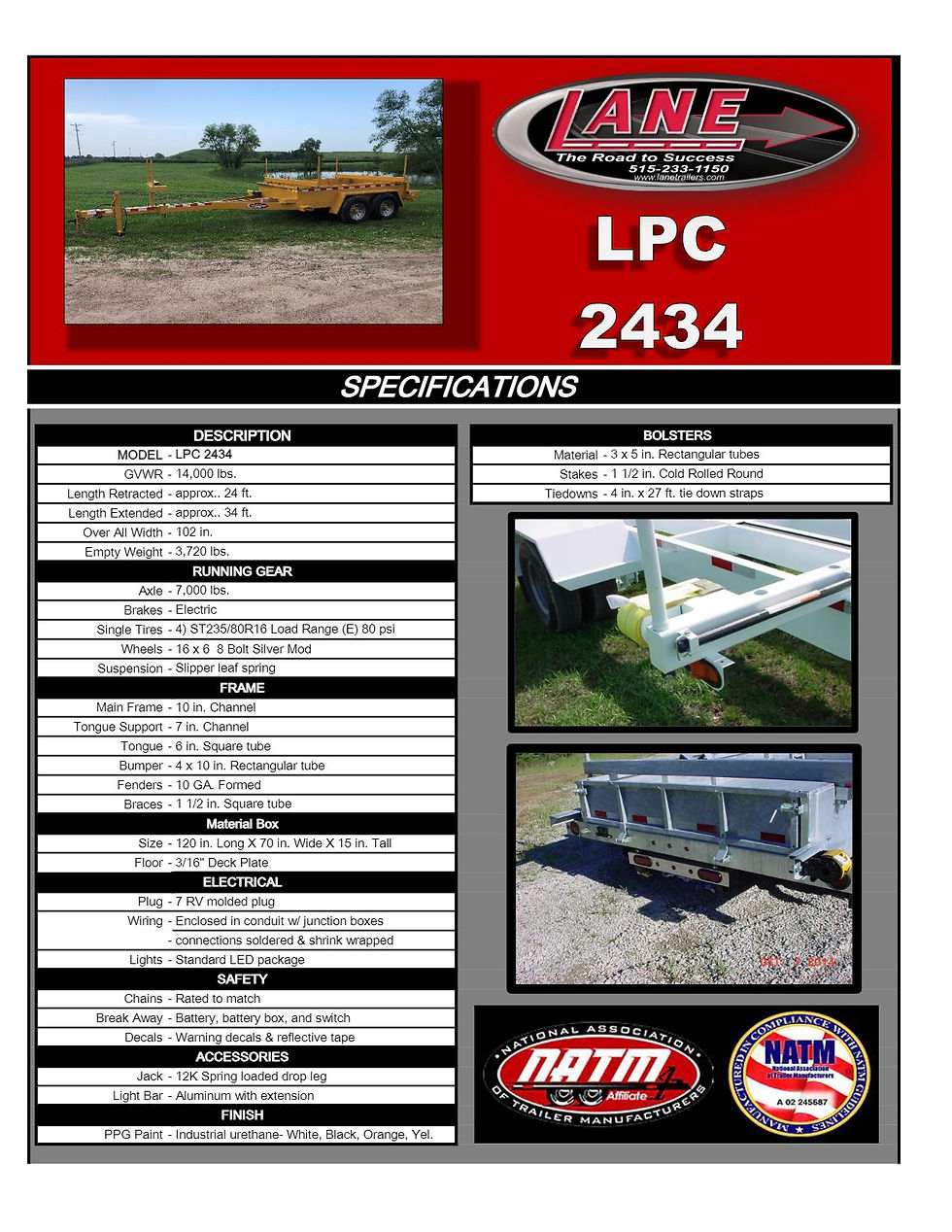 Thumbnail: LPC 2434 | Combination Pole Trailer