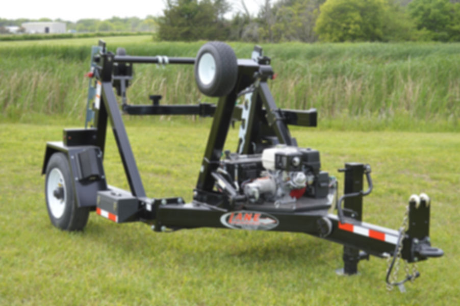 Self-Loading Reel Trailer