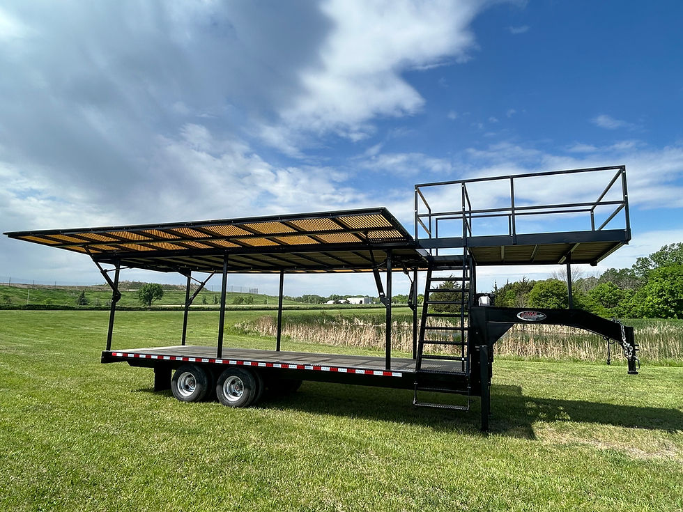 Miniatura: LAD 2424 - Gooseneck | Agricultural Drone Trailer