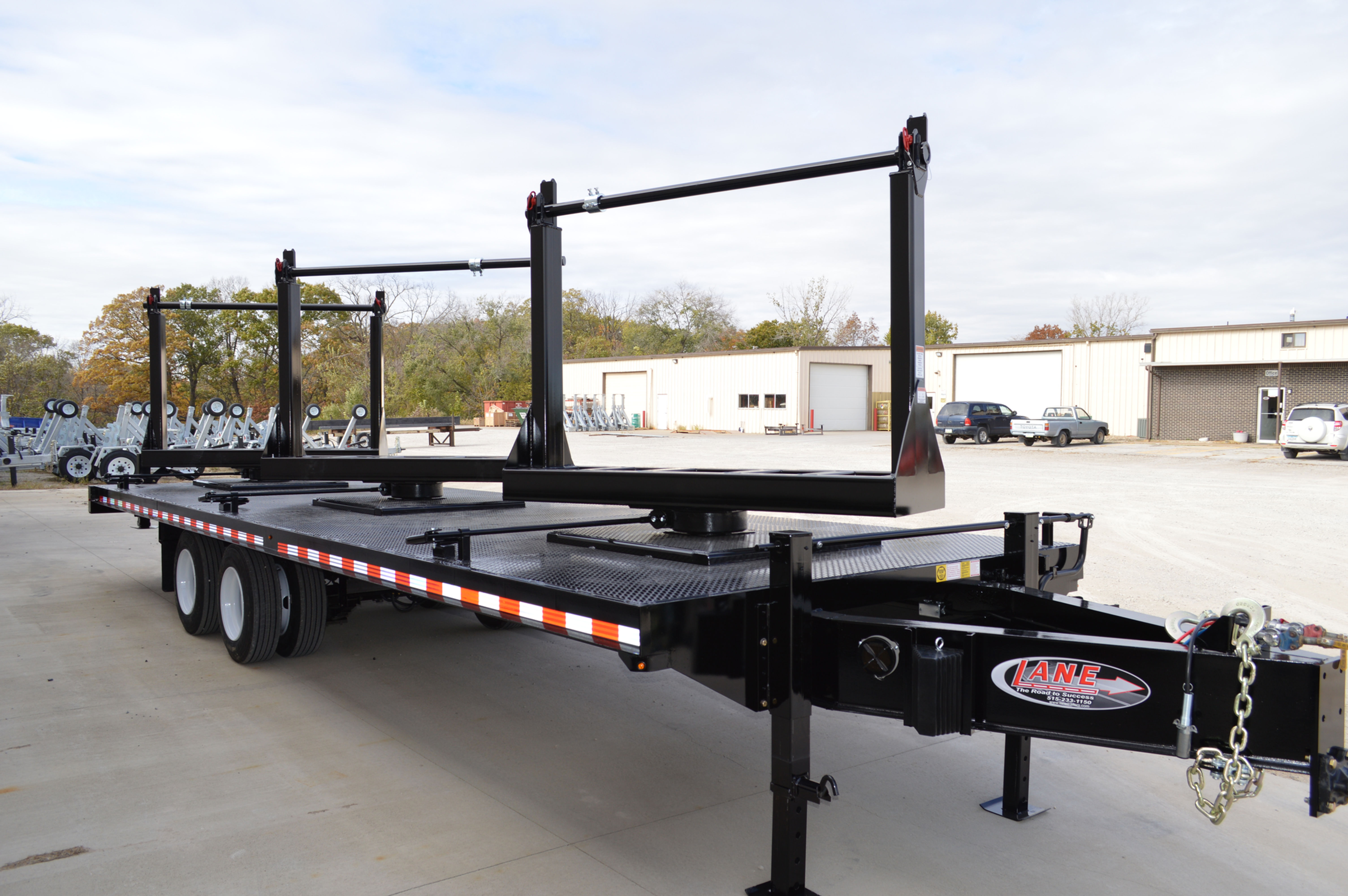 LRT 0330 | Triple Turret Reel Trailer