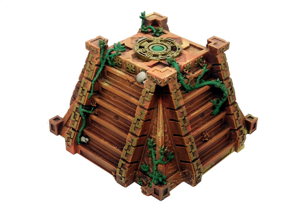 Thumbnail: Aztec pyramid fantasy tabletop terrain