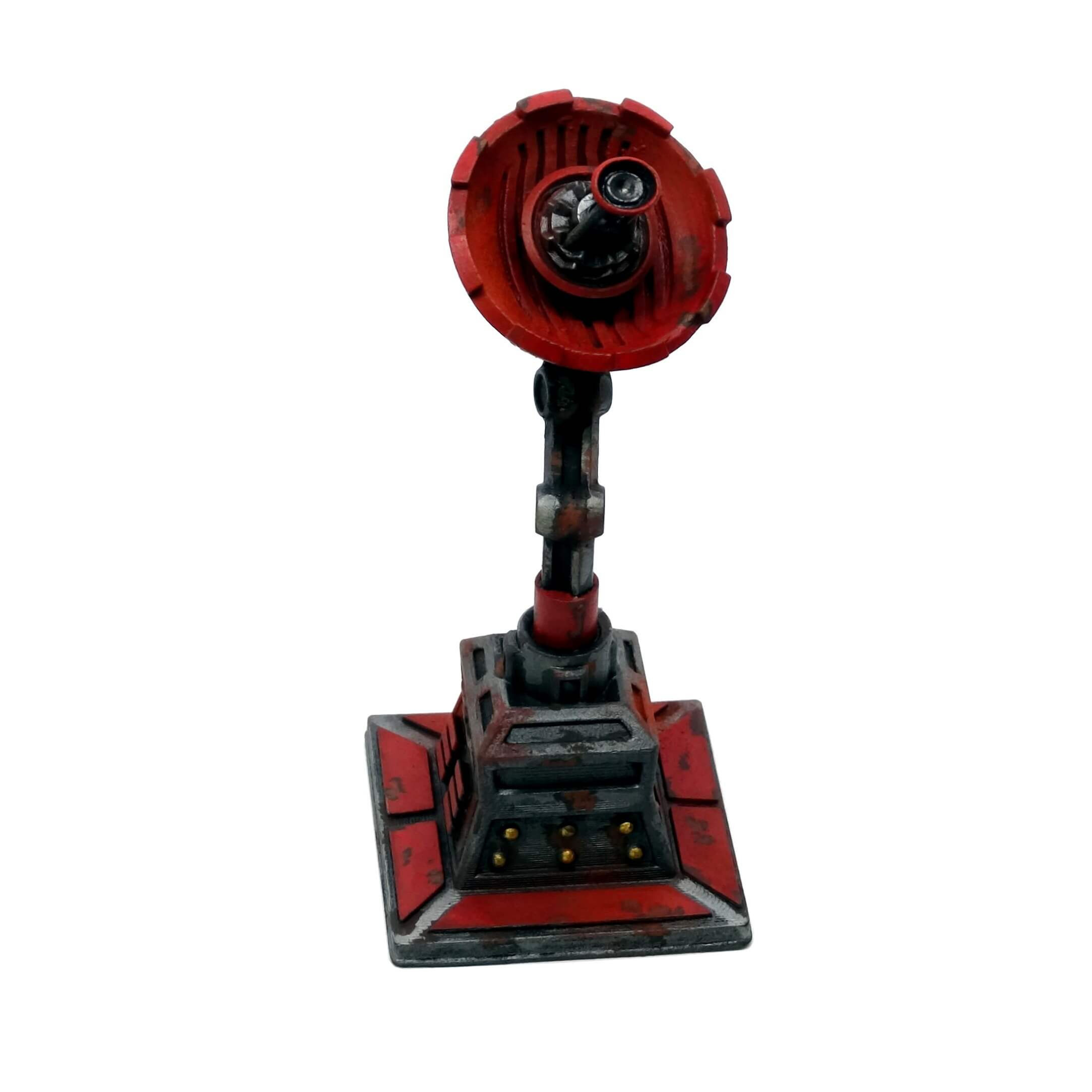 Communications dish resin sci fi miniature (wargame terrain)