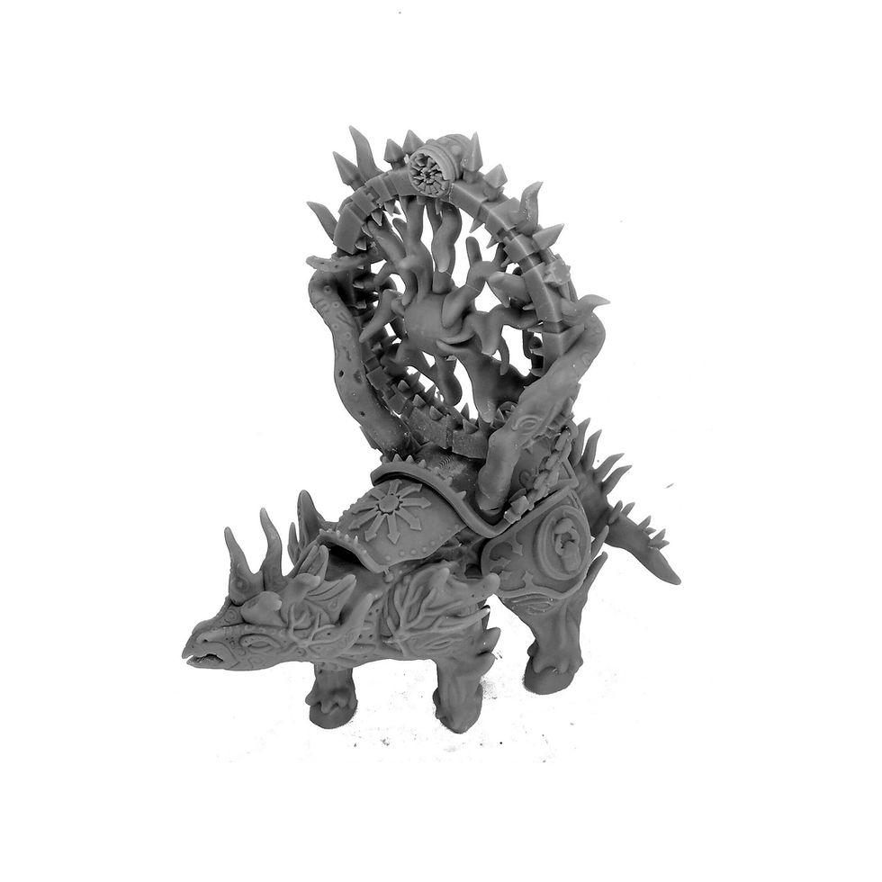 Thumbnail: Spawn Of Chaos Psi Beast Tank | Resin Miniatures | DND/Wargame Proxy