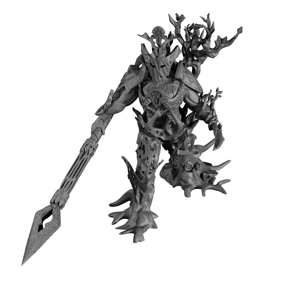 Thumbnail: Vine Queen Tree Spirit Lords | Resin Miniature | TTRPG