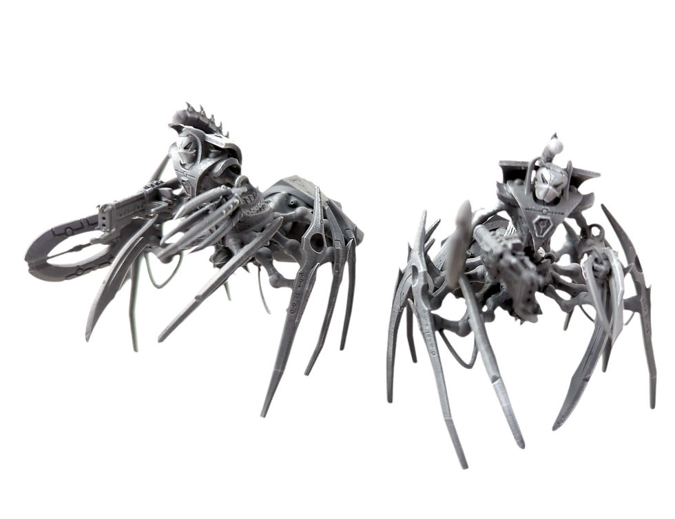 Thumbnail: Spider themed melee lord of the destroyer cults - a proxy unit which is compatible with the Skorpeth Lord from Warhammer 40k