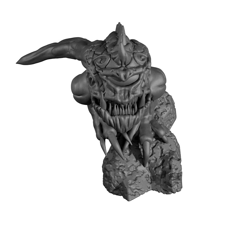 Thumbnail: Ahriman The Evil Eye Eldritch Horror Resin Miniature | TTRPG